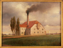 Die Tonwarenfabrik von Ernst March in Charlottenburg;
