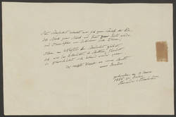 Manuskript von Alexander von Humboldt  
