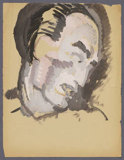 Portraitzeichnung: "Conrad Veidt"