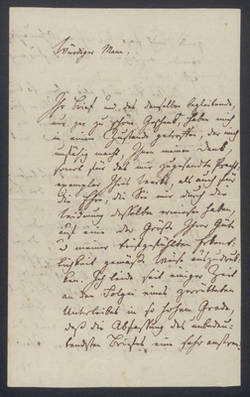 Joachim Heinrich Campe, Brief