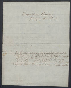 Johann Carl Freiesleben, Brief;