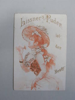 Werbekarte für Albert Lissner Berlin;