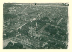 Luftaufnahme Potsdam. Garnisonkirche und Umgebung