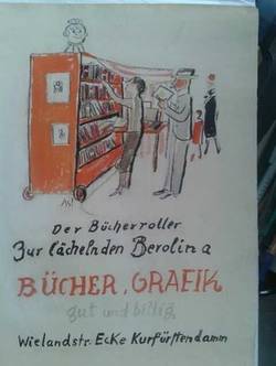 Schäfer-Ast: Der Bücherroller zur lächelnden Berolina, um 1933;
