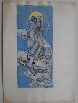 Pierrot und Putten, 1910/1914