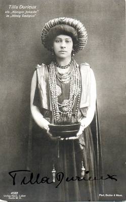 Tilla Durieux als Königin Jokaste