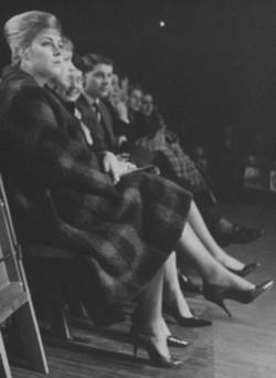 Deutschlandhalle. Zuhörer beim Jazz 23. November 1960
