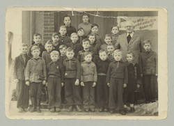Klassenfoto, Mädchen und Jungen, Grundschule Schenkendorf.