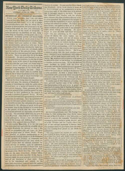 New-York Daily Tribune, Friday, June 24, 1859: Humboldt on american slavery