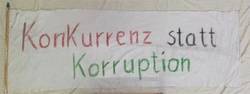 Transparent "Wissen statt Chaos-Konkurrenz statt Korruption"