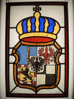 Wappenscheibe des Hauses Hohenzollern;