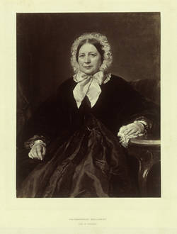 Anna Dorothea Richter. Reproduktion des Gemäldes von Gustav Richter.