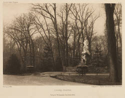 Aus dem Berliner Tiergarten. 14. Lessing-Denkmal.