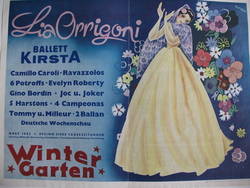 Wintergarten. Lia Orrigoni, Ballett Kirsta u.a.