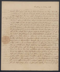 Karl Wilhelm Eysenhardt, Brief
