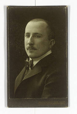 Porträt Hans Richter, vor 1914