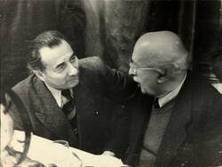 Fritz Wisten und Arnold Zweig