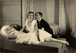 Szene mit Sybille Binder und Oskar Karkweis in Menschen im Hotel