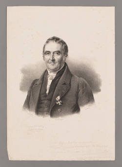 Bildnis des Küchenmeisters Nicolas Thomas Blesson ;
