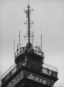 Sendeanlage auf dem Funkturm