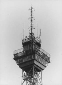 Sendeanlagen auf dem Funkturm