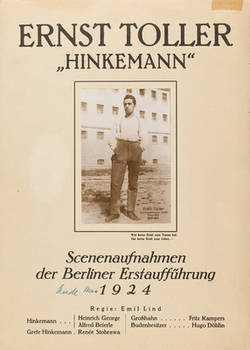 Ernst Toller "Hinkemann". Scenenaufnahmen der Berliner Erstaufführung 1924