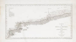 Carte du Cours de l´Orenoque depuis l´embouchure du Rio Sinaruco jusqu´à l´Angostura dressée d´après des observations faites sur les lieux Par Alexandre de Humboldt.