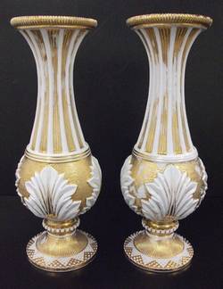 Vasenpaar, Palmettendekor