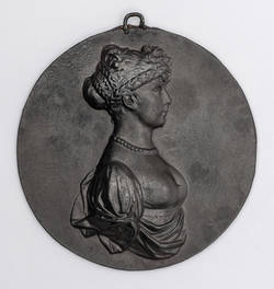 Porträtmedaillon mit Königin Luise von Preußen (1776-1810);