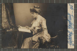 Elisabeth von Heyking - Porträt mit Autograph