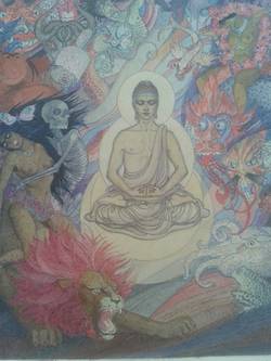 Die Versuchung des Buddha (2. Fassung), zw. 1908-1914;