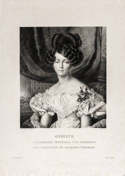 Auguste, Prinzessin Wilhelm von Preußen geb. Herzogin zu Sachsen - Weimar;