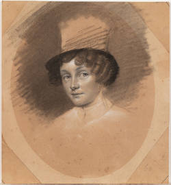 Porträt Auguste Fürstin von Liegnitz;
