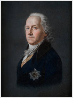 Porträt Karl August Fürst von Hardenberg  ;
