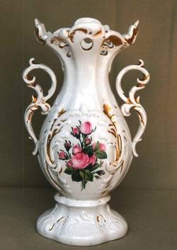 Vase, Deutsche Blumen
