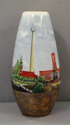 Vase, Panoramaansicht Berlin-Mitte;