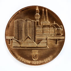 Medaille zur 750 Jahrfeier Berlins (Ost)