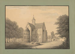 Kloster Lehnin   -   vor dem Umbau 1872 - 1877;